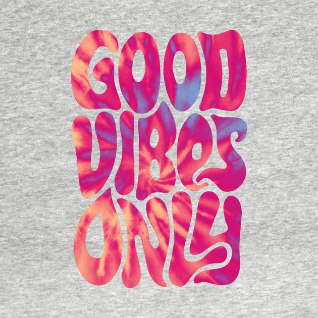 Good Vibes Only | Peach by visionarysea